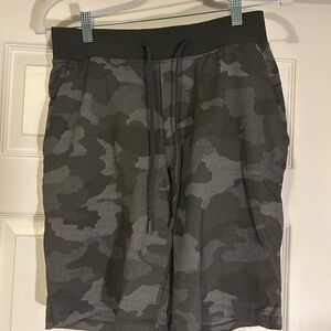 Lululemon Athletica Men's Dark Camo Shorts